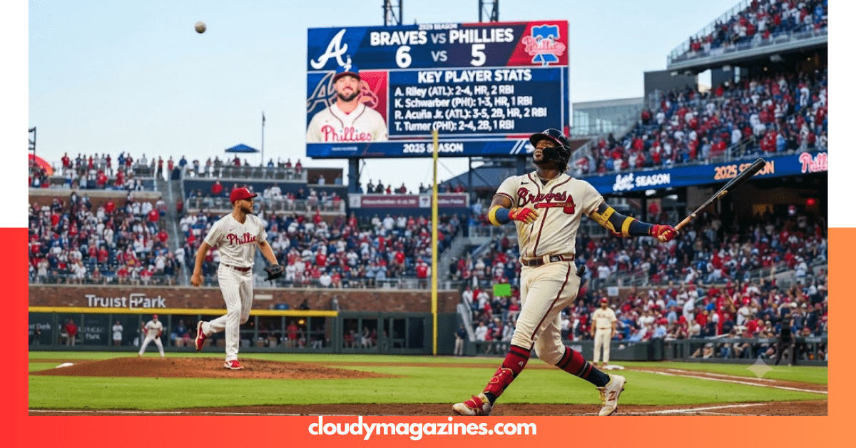 Atlanta Braves vs Phillies Match Player Stats 2025 | Full Game Analysis