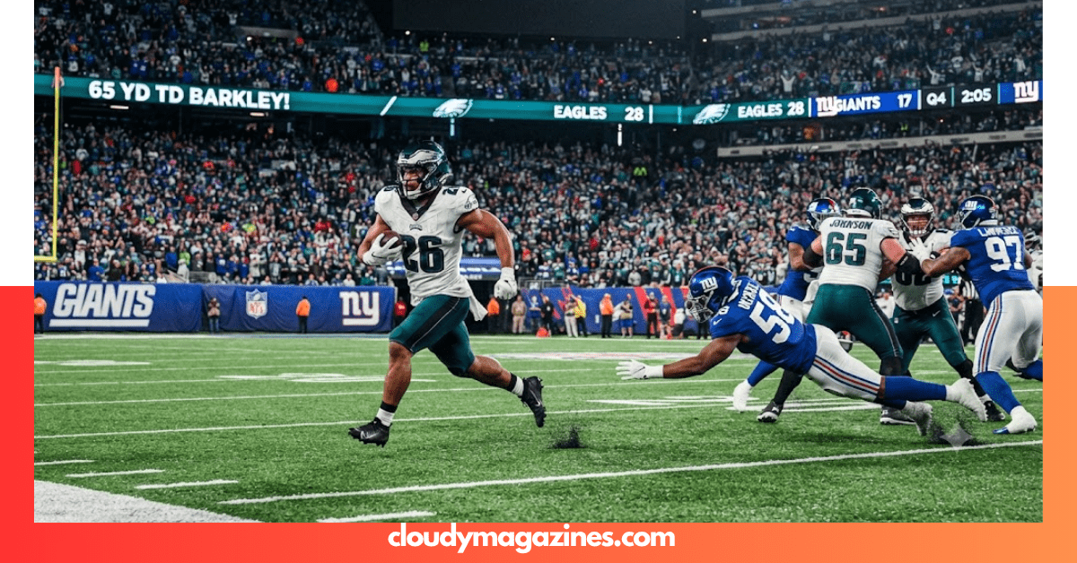 Philadelphia Eagles vs New York Giants Match Player