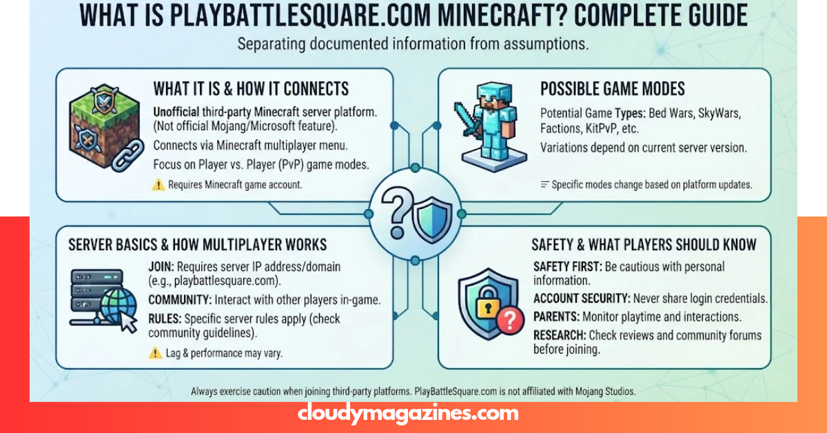 What Is PlayBattleSquare.com Minecraft? Complete Guide